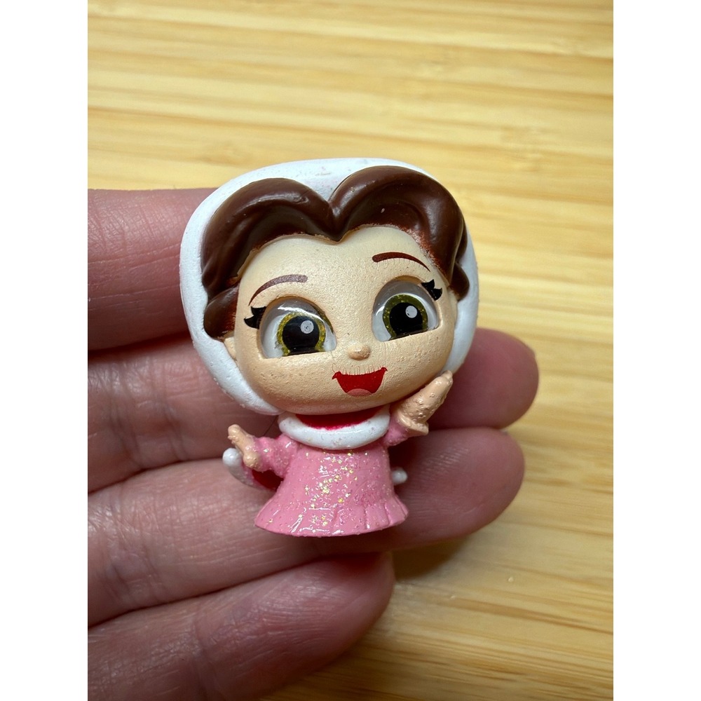 Disney Doorables Holiday Belle Figure Beauty and the Beast Christmas Loose